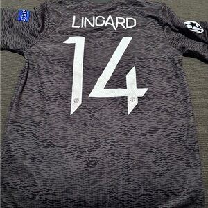 Adidas Black and White Mens Jersey2021 Lingard jersey